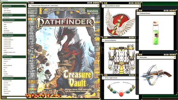 Fantasy Grounds - Pathfinder 2 RPG - Treasure Vault (Remastered)