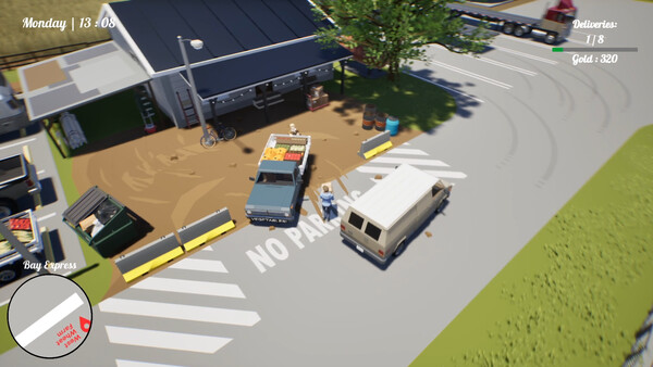 Courier Bay game for Linux 1