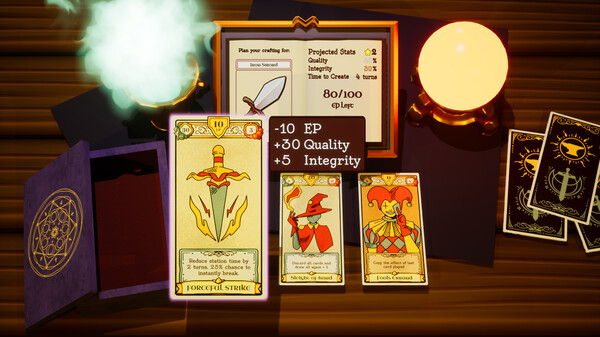 Screenshot of Smithy By Day gameplay showing in-action mechanics