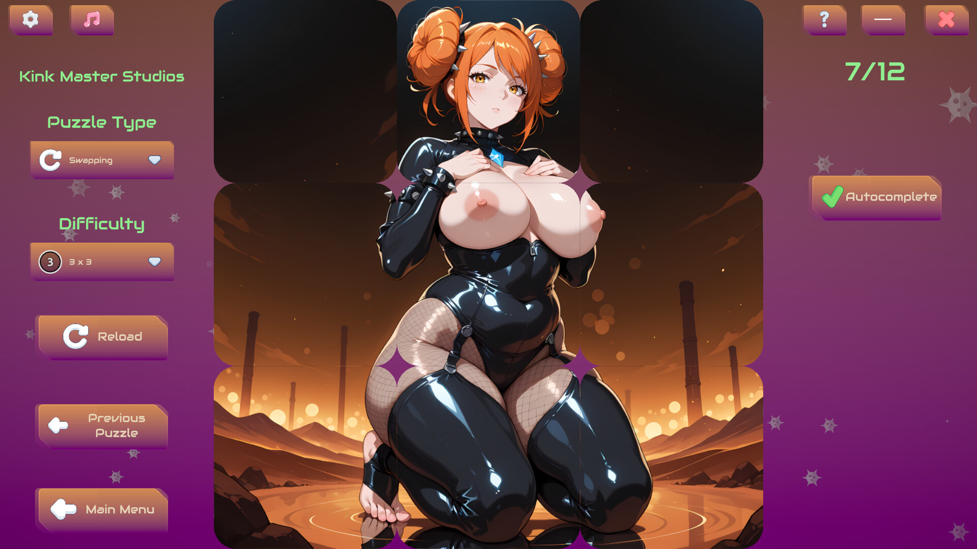 Hentai Senpai: Heavy Metal Warriors screenshot #1