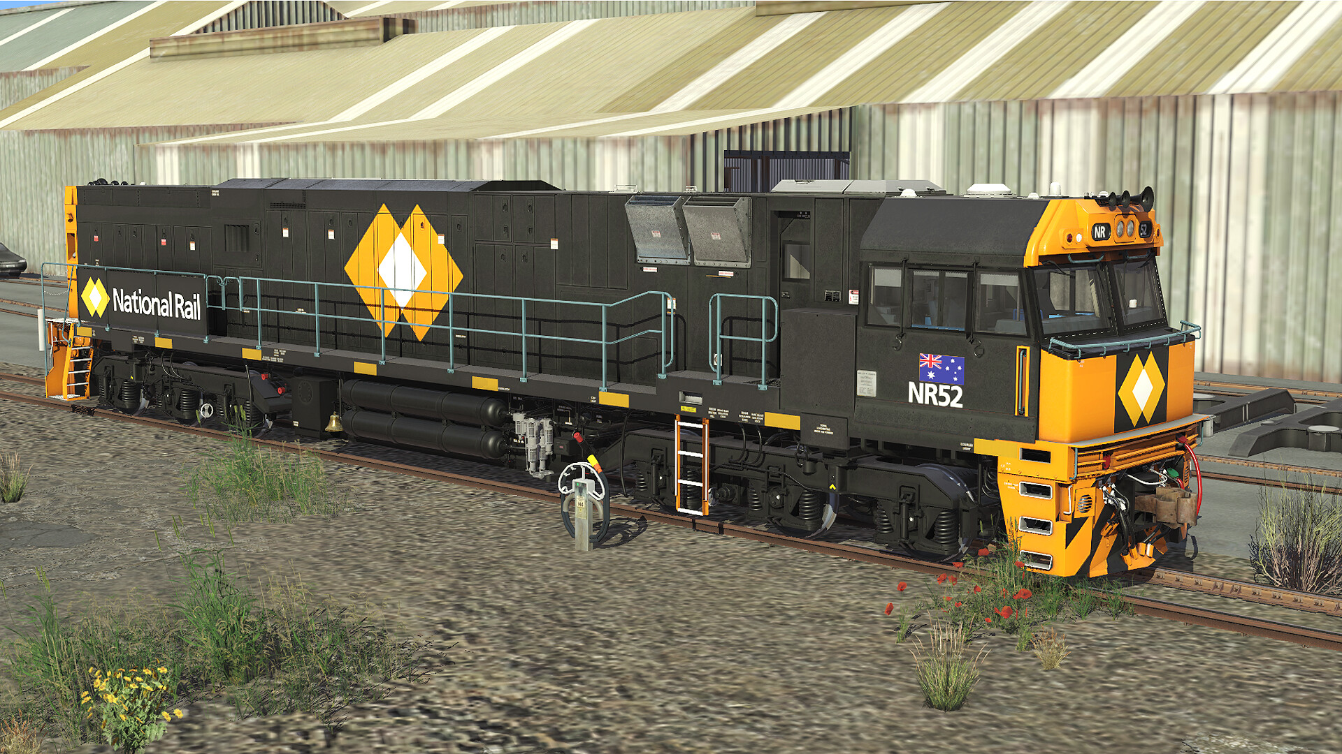 Trainz 2022 DLC - NR Class Locomotive - NR30 Warmi, NR52 Kungara Mankurpa Featured Screenshot #1
