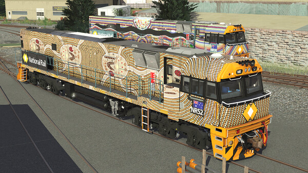 Trainz 2022 DLC - NR Class Locomotive - NR30 Warmi, NR52 Kungara Mankurpa