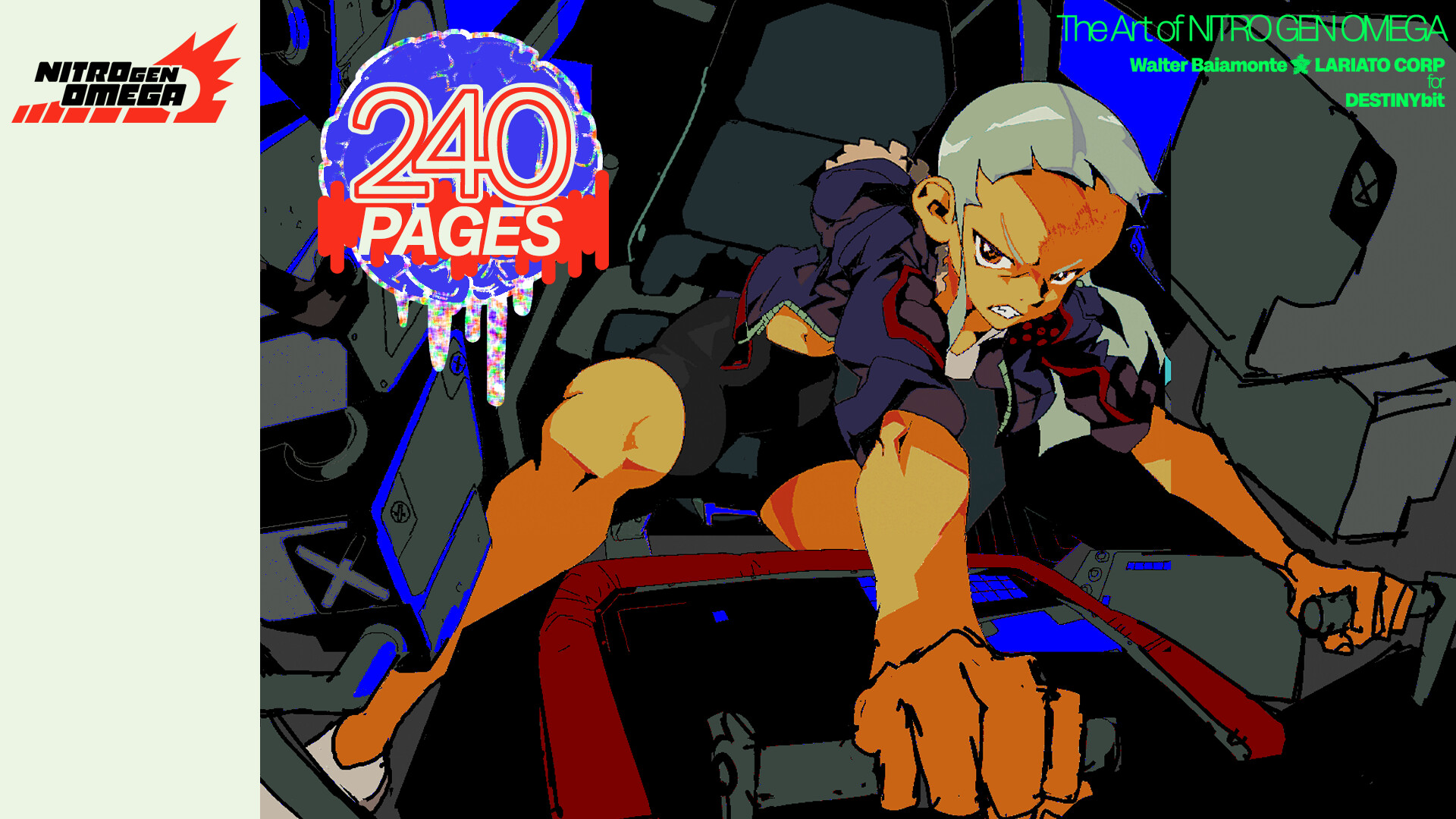 NITRO GEN OMEGA - Digital Artbook Featured Screenshot #1