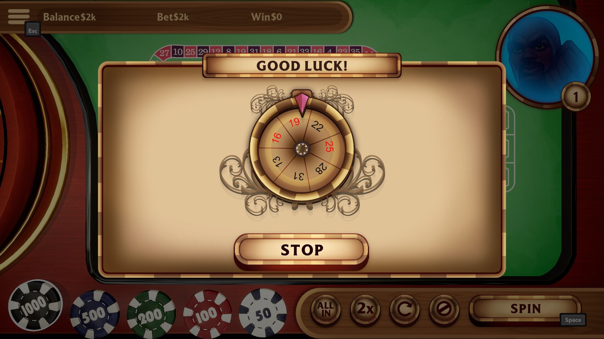 Hot Stakes Casino - American Roulette screenshot #3