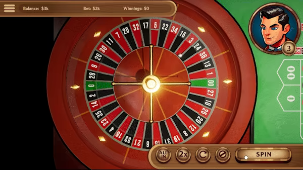 Hot Stakes Casino - American Roulette video 1
