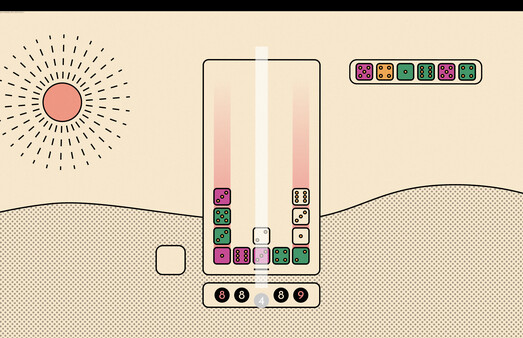 Screenshot 2 of Dicetris - additional gameplay view