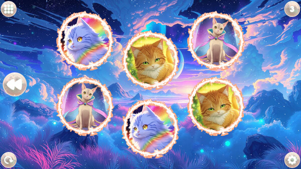 Скриншот 2 из игры Anime Dream Match: Cats