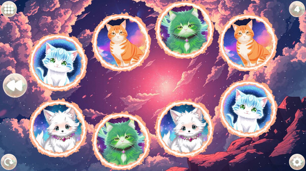 Anime Dream Match: Cats game for windows Pc 1
