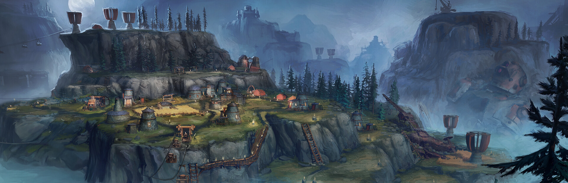 Above: Colonies of the Mist