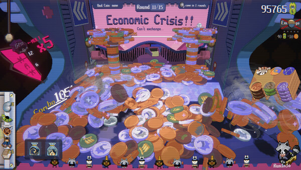 RACCOIN: Coin Pusher Roguelike (Steam) screenshot 5