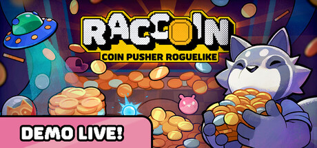 RACCOIN: Coin Pusher Roguelike