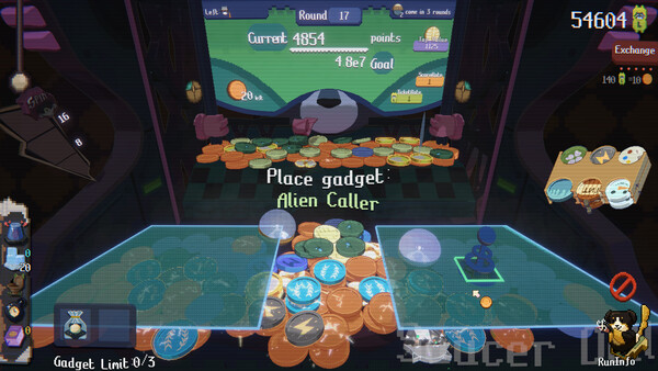 RACCOIN: Coin Pusher Roguelike