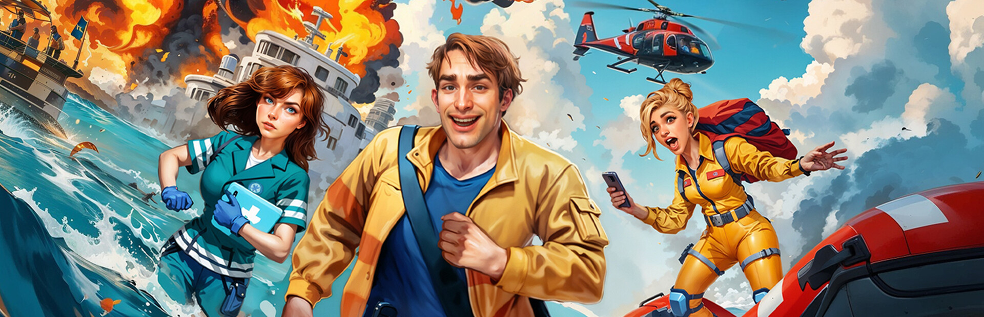 Emergency Crew 5: Blazing Vacation