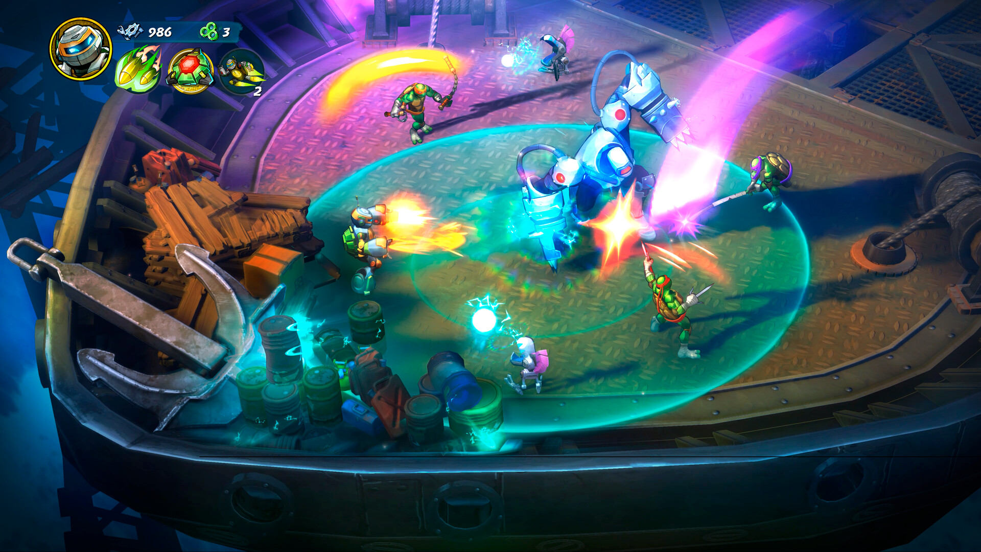 Teenage Mutant Ninja Turtles: Splintered Fate - Metalhead 스크린샷 2
