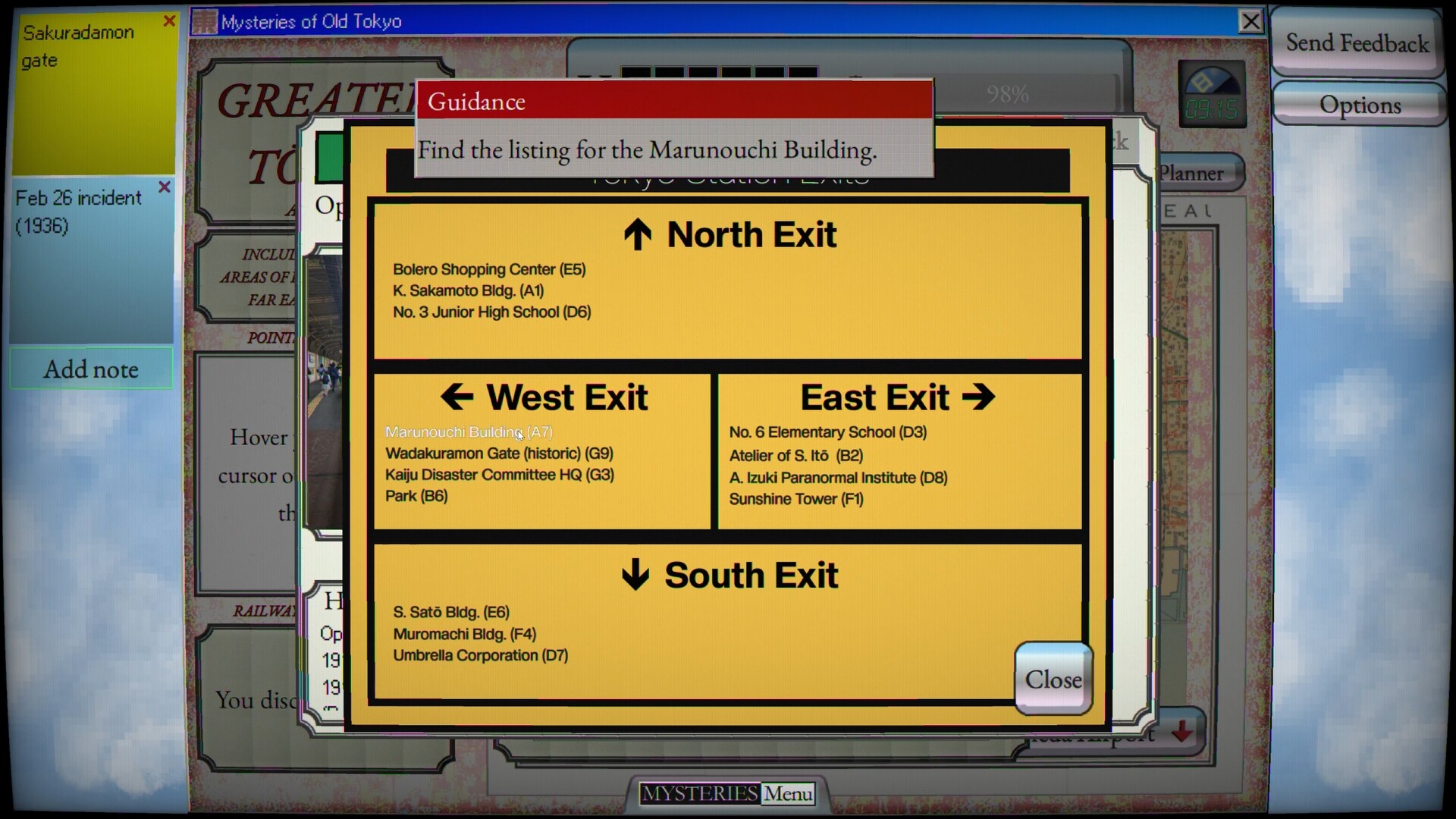 Mysteries of Old Tokyo screenshot #2