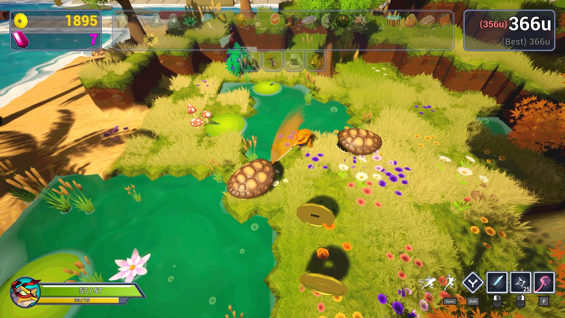 Ninja Froggy screenshot 2