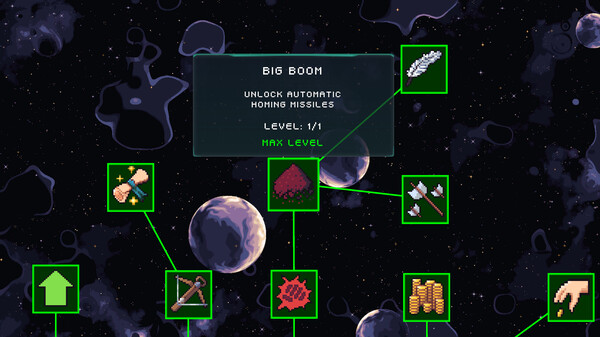 Скриншот из Void Miner – Asteroid Roguelite Demo