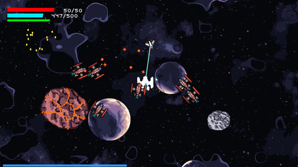 Скриншот из Void Miner – Asteroid Roguelite Demo