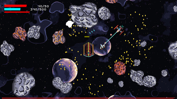 Скриншот из Void Miner – Asteroid Roguelite Demo