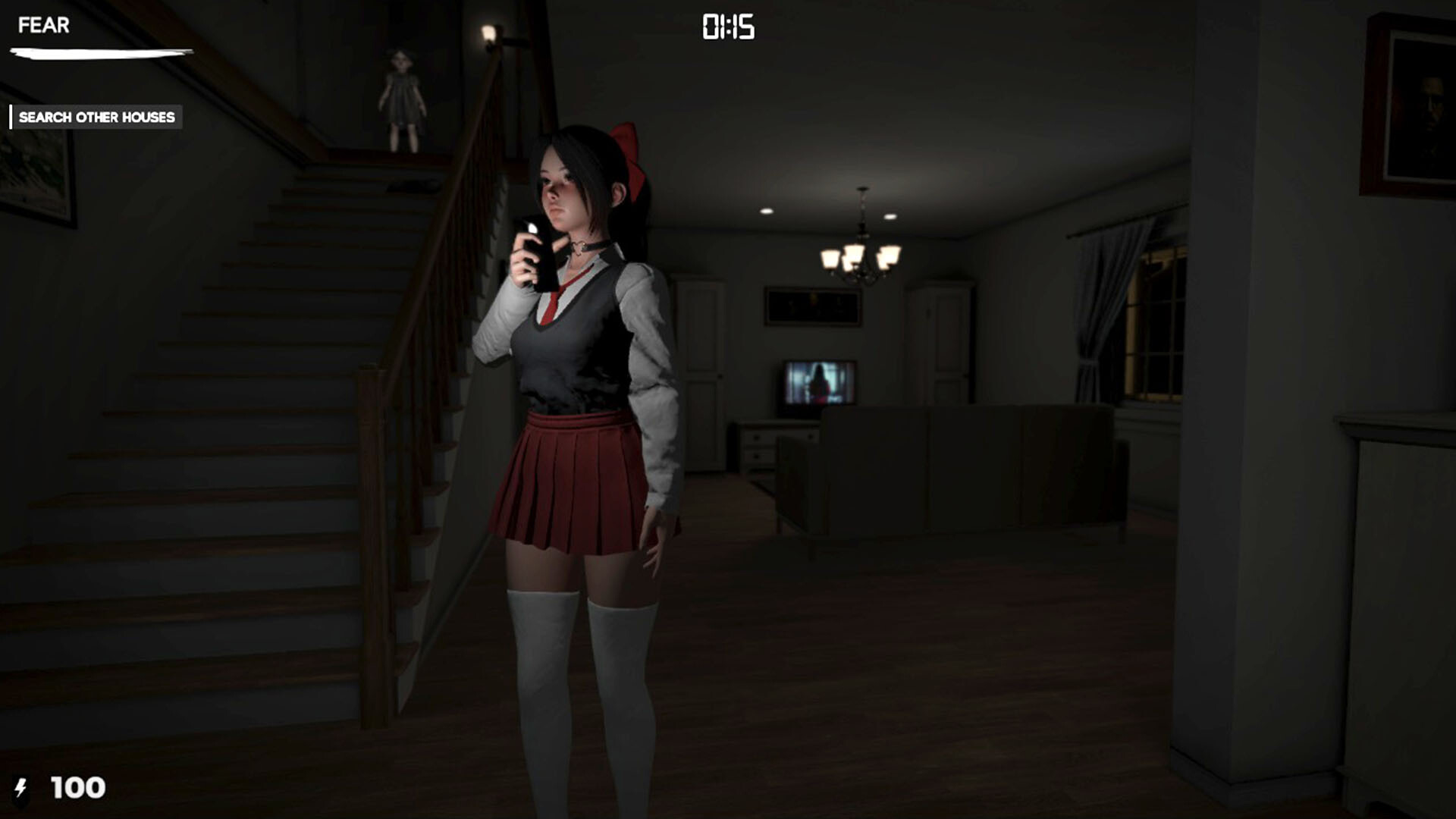 #1. The Face Horror Game Demo (Steam) 来自: Scary Creepy Pasta