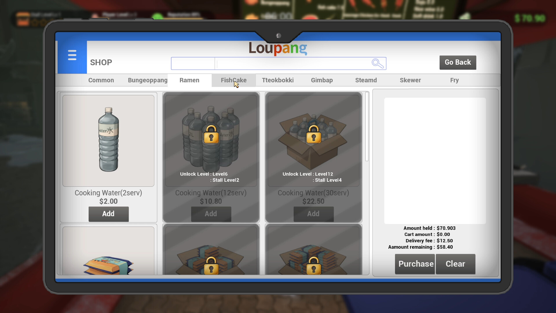 POJANGMACHA : Korean Street Food Management Simulator screenshot #3