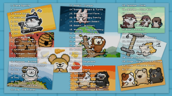 Maltese's Fluffy Onsen - Soundtrack + Items