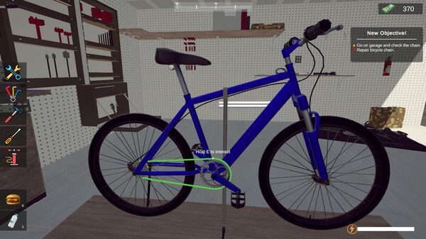 Скриншот из Bicycle Mechanic Simulator BMS