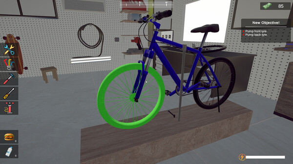 Скриншот из Bicycle Mechanic Simulator BMS