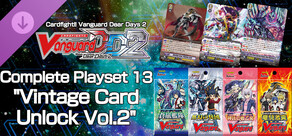 Cardfight!! Vanguard DD 2:Complete Playset 13 "Vintage Card Unlock Vol.2"