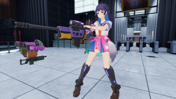 FULL METAL SCHOOLGIRL - Ryoko Costume screenshot 3