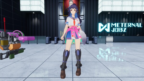 FULL METAL SCHOOLGIRL - Ryoko Costume screenshot 1