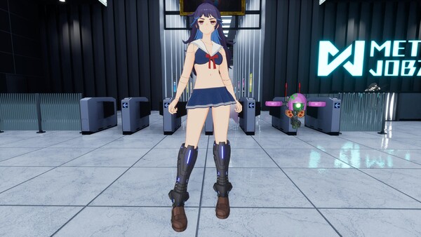 FULL METAL SCHOOLGIRL - Costume: "Navy Sailor Bikini (Akemi)" screenshot 2