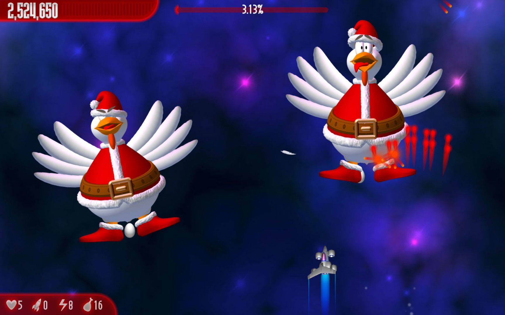 Chicken Invaders 3 - Christmas Edition Featured Screenshot #1