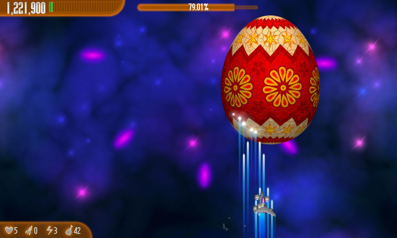 Chicken Invaders 3 - Easter Edition screenshot 4
