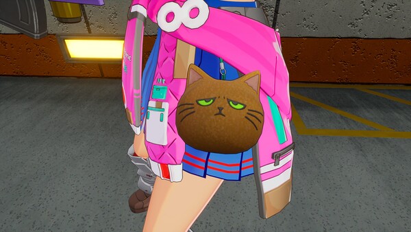 FULL METAL SCHOOLGIRL - Accessory: "Brown Angry Cat" screenshot 1