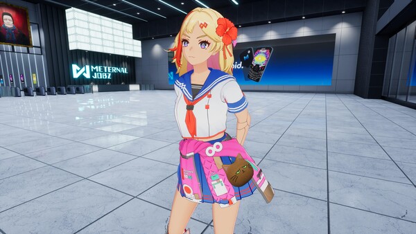 FULL METAL SCHOOLGIRL - Accessory: "Brown Angry Cat" screenshot 2