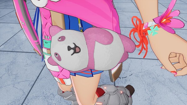 FULL METAL SCHOOLGIRL - Accessory: "Pink Dopey Panda"