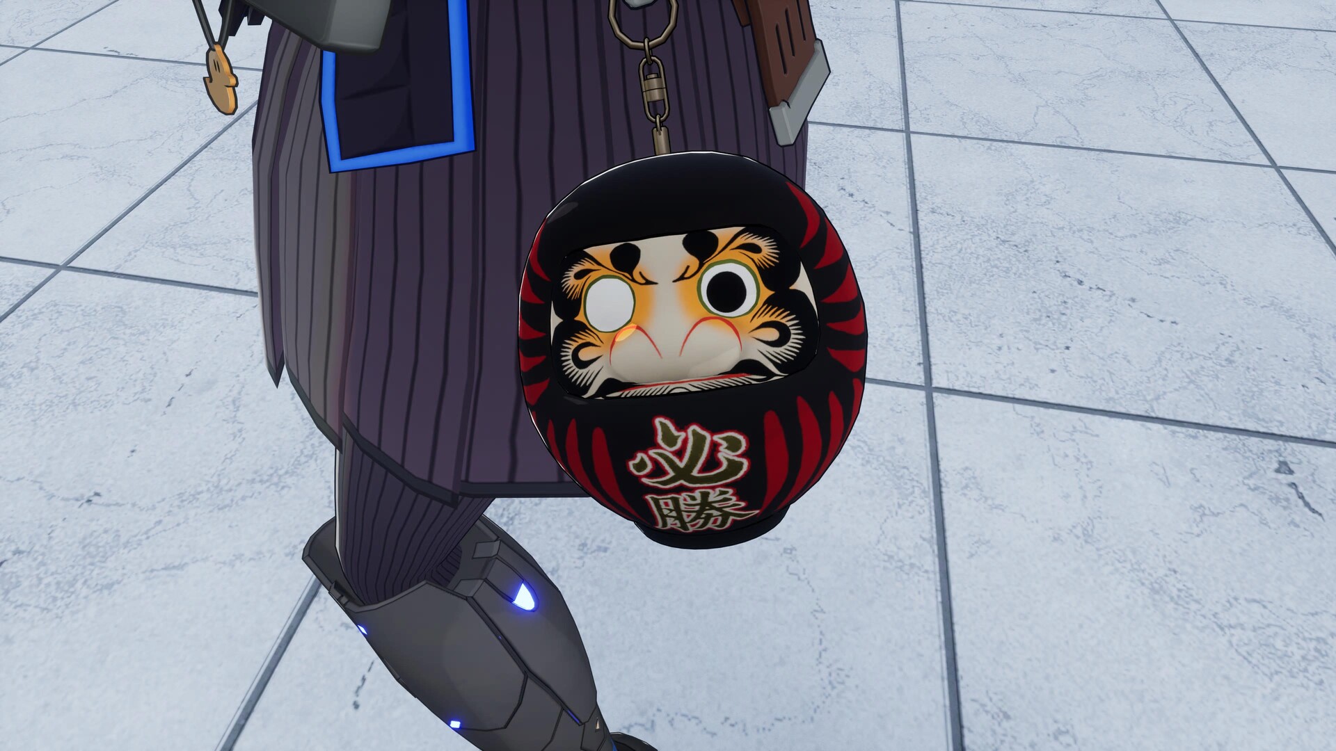 FULL METAL SCHOOLGIRL - Accessory: "Black Victory Daruma" Featured Screenshot #1