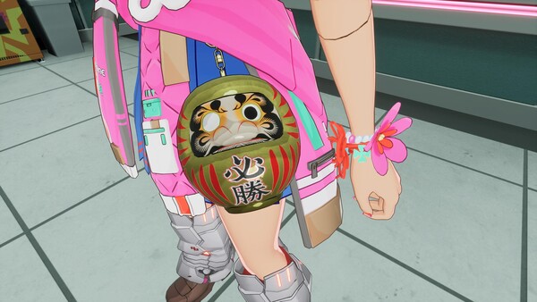 FULL METAL SCHOOLGIRL - Accessory: "Gold Victory Daruma" screenshot 1