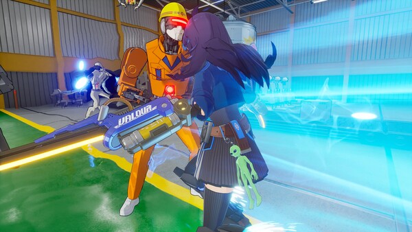 FULL METAL SCHOOLGIRL - Accessory: "Green Grey Alien"