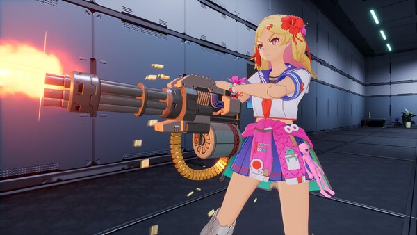 FULL METAL SCHOOLGIRL - Accessory: "Pink Grey Alien"