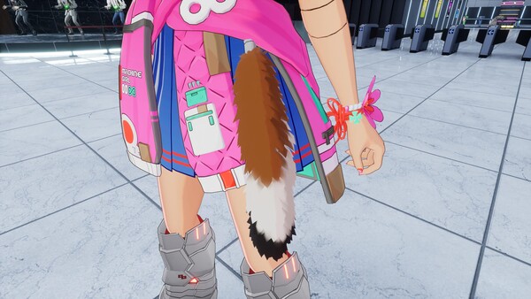 FULL METAL SCHOOLGIRL - Accessory: "Calico Cat Tail"