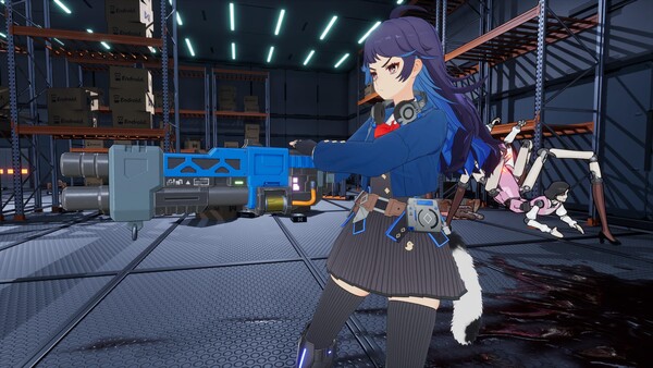 FULL METAL SCHOOLGIRL - Accessory: "Spotted Cat Tail"