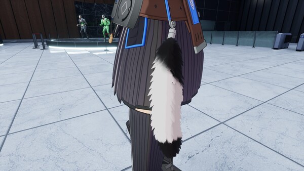 FULL METAL SCHOOLGIRL - Accessory: "Spotted Cat Tail"