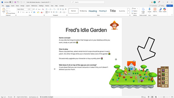 Fred's Idle Garden screenshot 2