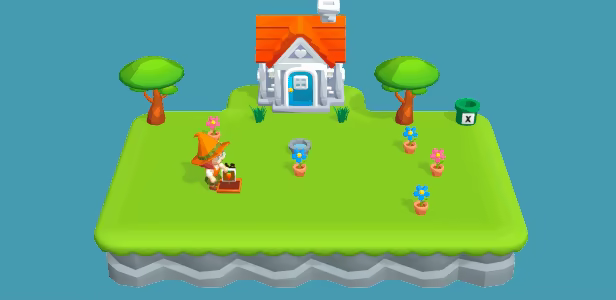 Fred's Idle Garden video 1