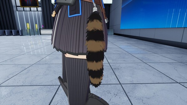 FULL METAL SCHOOLGIRL - Accessory: "Brown Raccoon Tail"