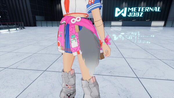 FULL METAL SCHOOLGIRL - Accessory: "Gray Fox Tail"