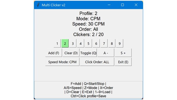 Multi Clicker screenshot 2