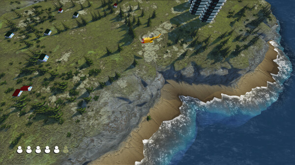 Screenshot 4 of Rescue Heli - final gameplay screenshot